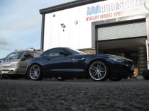 NEW 19 INCH VEEMANN V-FS28 ALLOY WHEELS IN SILVER MACHINED WITH DEEPER CONCAVE 9.5" REARS 5x112