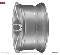NEW 20 INCH VEEMANN V-FS28 ALLOY WHEELS IN SILVER MACHINED WITH DEEPER CONCAVE 10" REARS 5x120