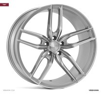 NEW 20″ VEEMANN V-FS28 ALLOY WHEELS IN SILVER WITH POLISHED FACE DEEP CONCAVE 10″ REARS