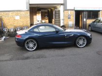 NEW 20 INCH VEEMANN V-FS28 ALLOY WHEELS IN SILVER MACHINED WITH DEEPER CONCAVE 10" REARS 5x120