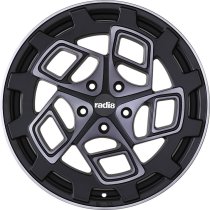 NEW 19 INCH RADI8 R8CM9 ALLOY WHEELS IN DARK MIST WITH MACHINED FACE 5x112