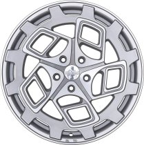 NEW 19 INCH RADI8 R8CM9 ALLOY WHEELS IN MATT SILVER WITH MACHINED FACE 5x112