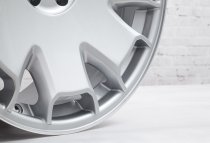 NEW 18 INCH ISPIRI CSR2 ALLOY WHEELS IN PURE SILVER WITH POLISHED LIP AND DEEPER CONCAVE 9.5" REAR OPTION 5x112