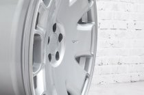 NEW 18 INCH ISPIRI CSR2 ALLOY WHEELS IN PURE SILVER WITH POLISHED LIP AND DEEPER CONCAVE 9.5" REAR OPTION 5x112