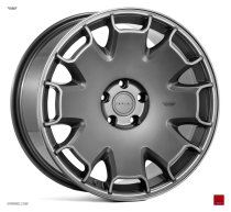 NEW 18 INCH ISPIRI CSR2 ALLOY WHEELS IN CARBON GRAPHITE WITH POLISHED LIP AND DEEPER CONCAVE 9.5″ REAR 5x120