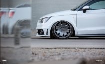 NEW 18 INCH ISPIRI CSR2 ALLOY WHEELS IN CARBON GRAPHITE WITH POLISHED LIP AND DEEPER CONCAVE 9.5" REAR 5x120