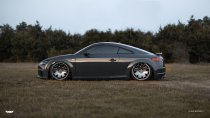 NEW 18 INCH ISPIRI CSR2 ALLOY WHEELS IN CARBON GRAPHITE WITH POLISHED LIP AND DEEPER CONCAVE 9.5" REAR 5x120