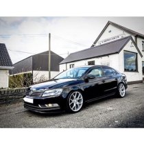 NEW 19 INCH VEEMANN V-FS20 ALLOY WHEELS IN SILVER MACHINED WITH DEEPER CONCAVE 9.5" REAR 5x112