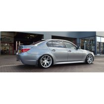 NEW 19 INCH VEEMANN V-FS20 ALLOY WHEELS IN SILVER MACHINED WITH DEEPER CONCAVE 9.5" REAR 5x112
