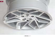 NEW 19 INCH VEEMANN V-FS27R ALLOY WHEELS IN SILVER MACHINED WITH DEEPER CONCAVE 9.5" REAR 5x120