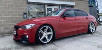 NEW 19 INCH VEEMANN V-FS31 ALLOY WHEELS IN SILVER MACHINED WITH DEEPER CONCAVE 9.5" REARS 5x120