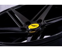 NEW 18 INCH VEEMANN V-FS31 ALLOY WHEELS IN GLOSS BLACK WITH DEEPER CONCAVE 9" REAR OPTION 5x112