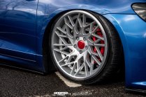 NEW 19 INCH VEEMANN V-FS29R ALLOY WHEELS IN SILVER MACHINED WITH DEEPER CONCAVE 9.5" REAR OPTION 5x112