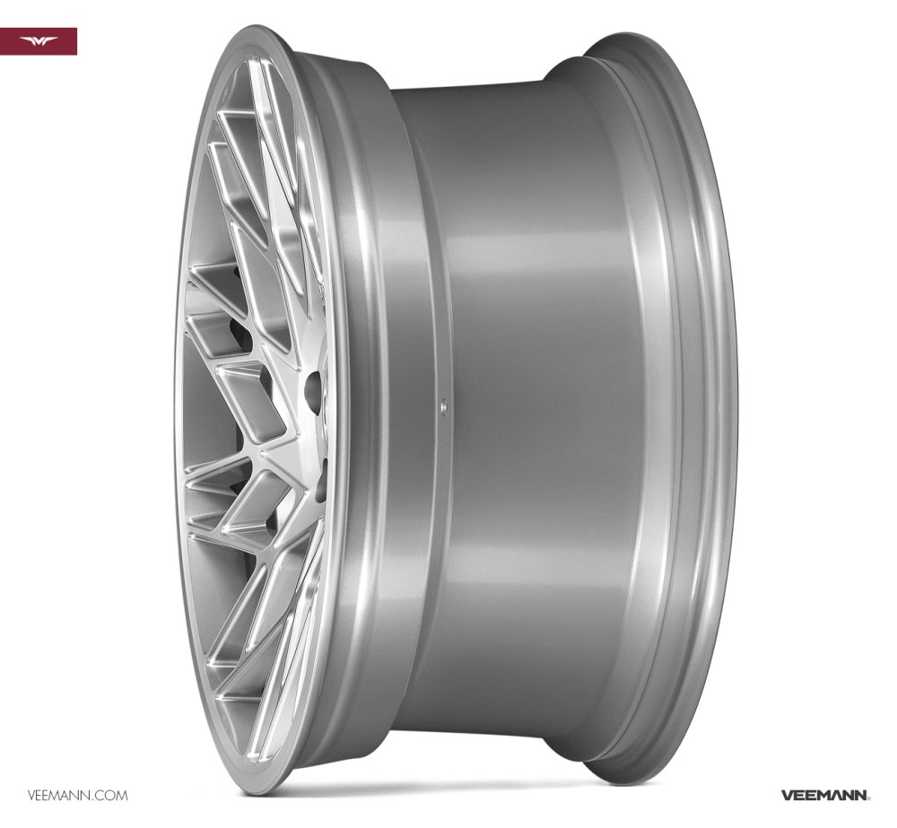 BM Autosport - NEW 19 INCH VEEMANN V-FS29R ALLOY WHEELS IN SILVER MACHIN...