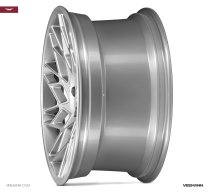 NEW 19" VEEMANN V-FS29R ALLOY WHEELS IN SILVER WITH POLISHED FACE AND DEEPER CONCAVE 9.5" REARS