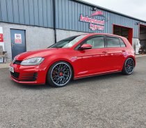 NEW 19 INCH VEEMANN V-FS29R ALLOY WHEELS IN GRAPHITE SMOKE MACHINED WITH DEEPER CONCAVE 9.5" REAR OPTION 5x112