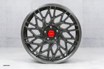 NEW 19 INCH VEEMANN V-FS29R ALLOY WHEELS IN GRAPHITE SMOKE MACHINED WITH DEEPER CONCAVE 9.5" REAR OPTION 5x112