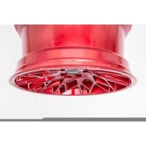 NEW 19 INCH VEEMANN V-FS29R ALLOY WHEELS IN CANDY RED WITH DEEPER CONCAVE 9.5" REARS 5x112