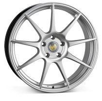 NEW 20" CADES TORA ALLOY WHEELS IN HYPER SILVER et28