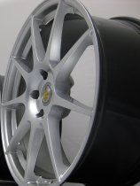 NEW 20" CADES TORA ALLOY WHEELS IN HYPER SILVER et28