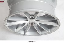 NEW 20" VEEMANN V-FS25 ALLOY WHEELS IN SILVER POLISHED WITH DEEP 10" REARS