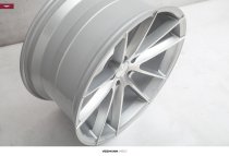 NEW 20" VEEMANN V-FS25 ALLOY WHEELS IN SILVER POL WITH WIDER 10" REARS et35/42