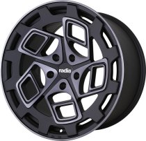 NEW 18 INCH RADI8 R8 CM9 ALLOY WHEELS IN DARK MIST 5x112