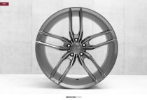 NEW 20" VEEMANN V-FS28 ALLOY WHEELS IN GLOSS GRAPHITE WITH DEEP CONCAVE 10" REARS
