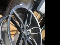 NEW 20" VEEMANN V-FS28 ALLOY WHEELS IN GLOSS GRAPHITE WITH DEEP CONCAVE 10" REARS