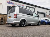 NEW 20 INCH VEEMANN V-FS28 ALLOY WHEELS IN GLOSS GRAPHITE WITH DEEP CONCAVE 10" REARS 5x120