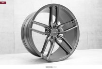 NEW 22" VEEMANN V-FS28 ALLOY WHEELS IN GLOSS GUNMETAL WITH DEEPER CONCAVE 10.5" REARS