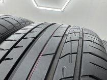 NEW 22 INCH VEEMANN V-FS28 ALLOY WHEELS IN GLOSS GRAPHITE WITH DEEPER CONCAVE 10.5" REARS INCLUDING PART WORN TYRES 5x120