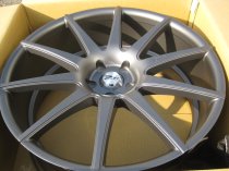 NEW 21" ZITO ZS03 ALLOY WHEELS IN MATT GUNMETAL 9"ET30 ALL ROUND