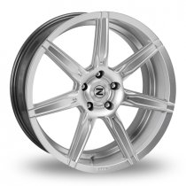 NEW 20 INCH ZITO ZS07 ALLOYS IN HYPER SILVER WITH DEEPER CONCAVE 11″ REAR 5x120