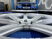 NEW 20 INCH ZITO ZS07 ALLOYS IN HYPER SILVER WITH DEEPER CONCAVE 11" REAR 5x120
