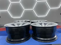 NEW 20 INCH ZITO ZS07 ALLOYS IN HYPER SILVER WITH DEEPER CONCAVE 11" REAR 5x120