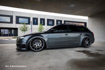NEW 20 INCH VEEMANN V-FS23 ALLOY WHEELS IN GLOSS GRAPHITE 5x112