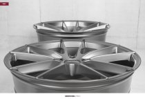 NEW 20 INCH VEEMANN V-FS25 ALLOY WHEELS IN GLOSS GRAPHITE WITH DEEPER CONCAVE 10" REAR OPTION 5x112