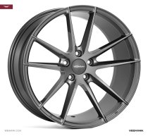 NEW 20 INCH VEEMANN V-FS25 ALLOY WHEELS IN GLOSS GRAPHITE WITH DEEPER CONCAVE 10″ REAR OPTION 5x112