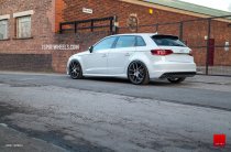 NEW 20 INCH ISPIRI ISR6 ALLOY WHEELS IN SATIN GRAPHITE WITH POLISHED FACE WITH DEEPER CONCAVE 10" REARS 5x112
