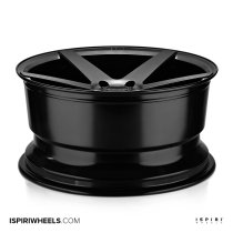 NEW 20" ISPIRI ISR5 ALLOY WHEELS IN MATT BLACK WITH DEEPER CONCAVE 10" REARS