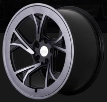 NEW 19" RADI8 R8C5 ALLOY WHEELS IN DARK MIST, WIDER 10" REARS