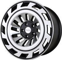 NEW 20 INCH RADI8 R8T12 ALLOY WHEELS IN GLOSS BLACK WITH POLISHED FACE WITH DEEPER CONCAVE 10" REAR 5x112