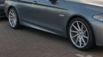 NEW 20 INCH OEMS CVT DIRECTIONAL ALLOY WHEELS IN SILVER WITH DEEPER CONCAVE 10.5" REAR 5x120
