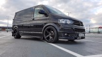 NEW 20 INCH AXE EX18 ALLOY WHEELS IN GLOSS BLACK WITH DEEPER CONCAVE 10.5" REAR OPTION