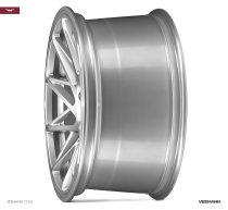 NEW 19 INCH VEEMANN V-FS35 ALLOY WHEELS IN SILVER MACHINED WITH DEEPER CONCAVE 9.5" REARS 5x120