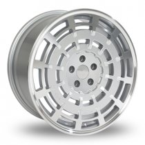 NEW 19 INCH RADI8 R8SD11 ALLOY WHEELS IN MATT SILVER WITH MACHINED POLISHED FACE 5x112