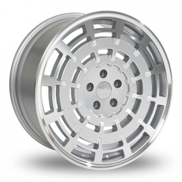 NEW 19 INCH RADI8 R8SD11 ALLOY WHEELS IN MATT SILVER WITH MACHINED POLISHED FACE 5x112