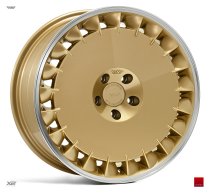 NEW 18" ISPIRI CSRD TF DIRECTIONAL ALLOY WHEELS IN VINTAGE GOLD et35/38