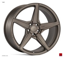 NEW 20" ISPIRI FFR5 5 SPOKE ALLOY WHEELS IN MATT CARBON BRONZE, DEEP CONCAVE 10" OR 10.5" REARS